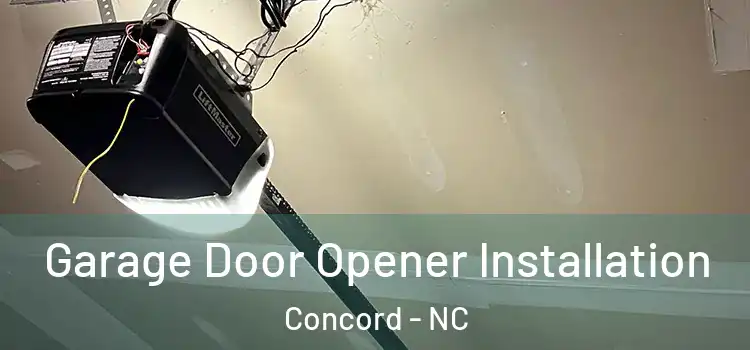  Garage Door Opener Installation Concord - NC